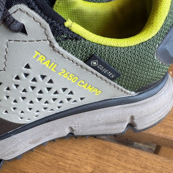 Women’s Danner Trail 2650 Campo Running Shoes - Gray and Green - Picture 4 of 7